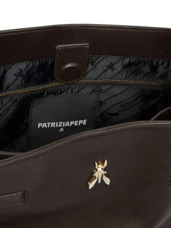 Patrizia Pepe Torebka 2B0150/L162-B856 Brązowy