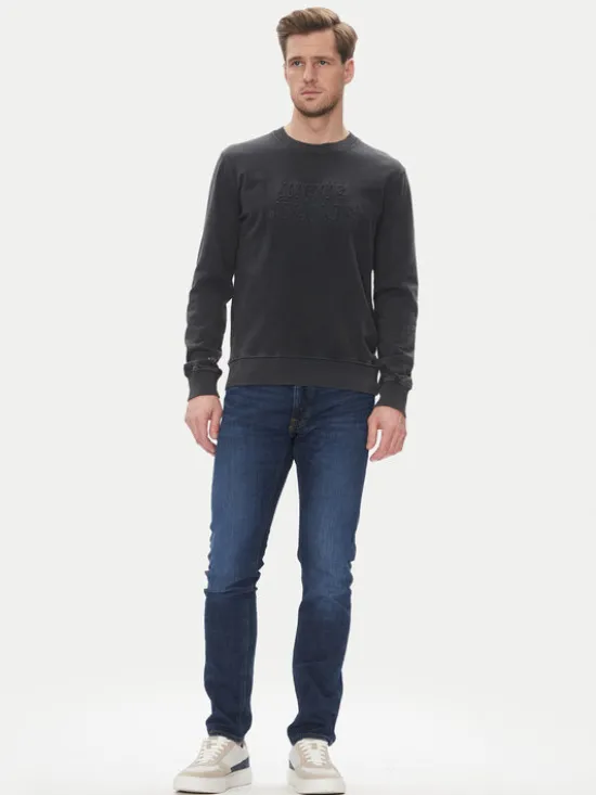 Pepe Jeans Bluza Darius PM582760 Czarny Regular Fit