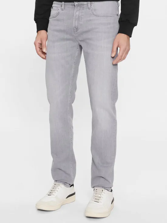 Pepe Jeans Jeansy PM207388 Szary Slim Fit