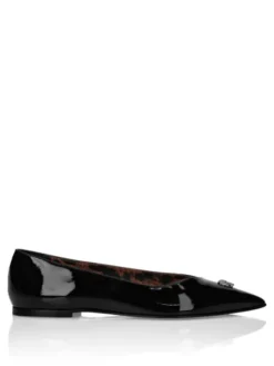 PHILIPP PLEIN Baleriny 1561 Czarny