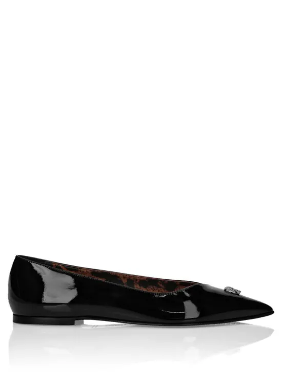 PHILIPP PLEIN Baleriny 1561 Czarny