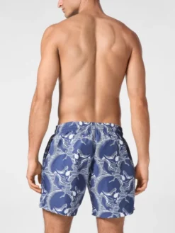 PHILIPP PLEIN Bokserki 9429 Błękitny