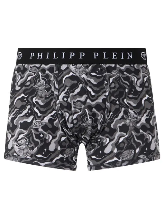 PHILIPP PLEIN Bokserki 31126 Czarny
