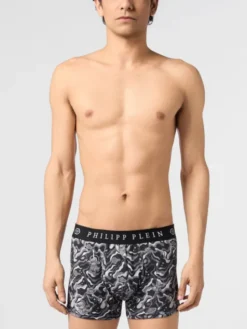 PHILIPP PLEIN Bokserki 31126 Czarny