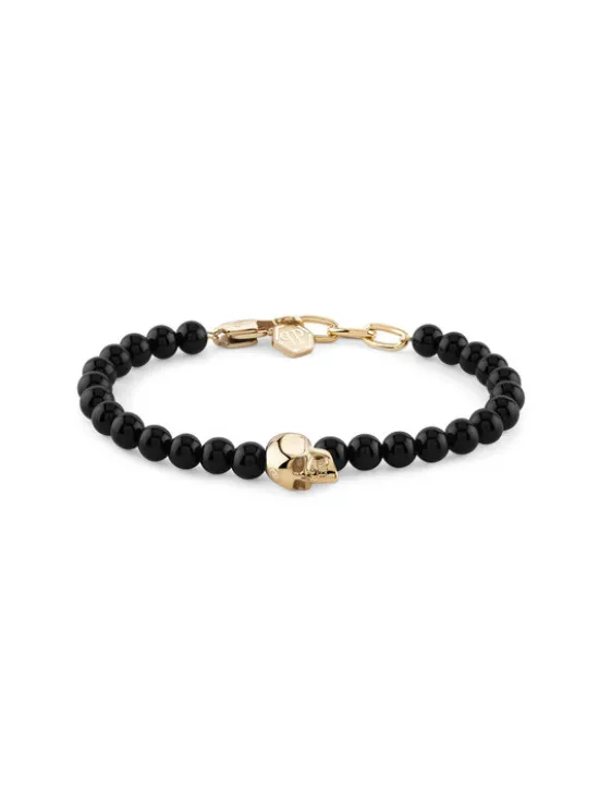 PHILIPP PLEIN Bransoletka 32201 Czarny