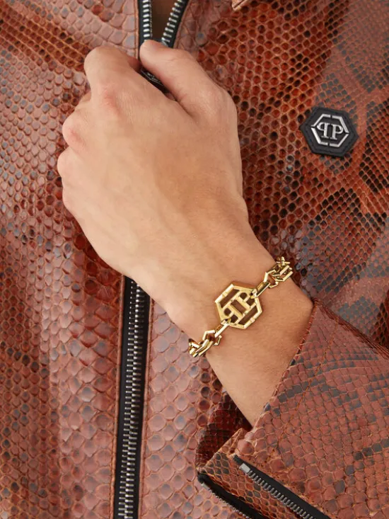 PHILIPP PLEIN Bransoletka 28574 Złoty