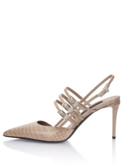 PHILIPP PLEIN Czółenka 28983 Beżowy