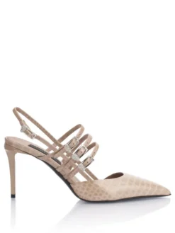 PHILIPP PLEIN Czółenka 28983 Beżowy