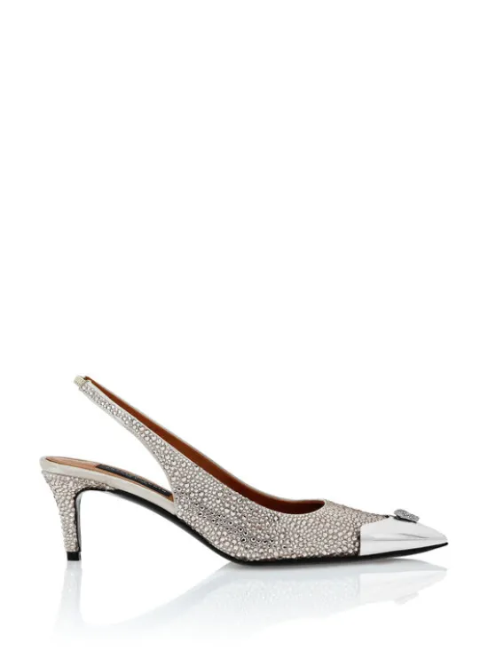 PHILIPP PLEIN Czółenka 22453 Beżowy