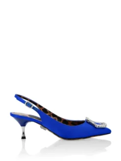 PHILIPP PLEIN Czółenka 6243 Błękitny