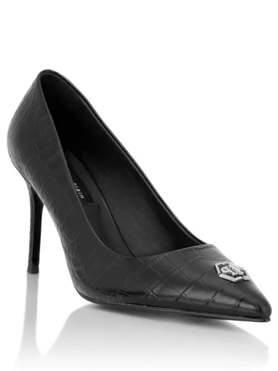 PHILIPP PLEIN Czółenka 31813 Czarny