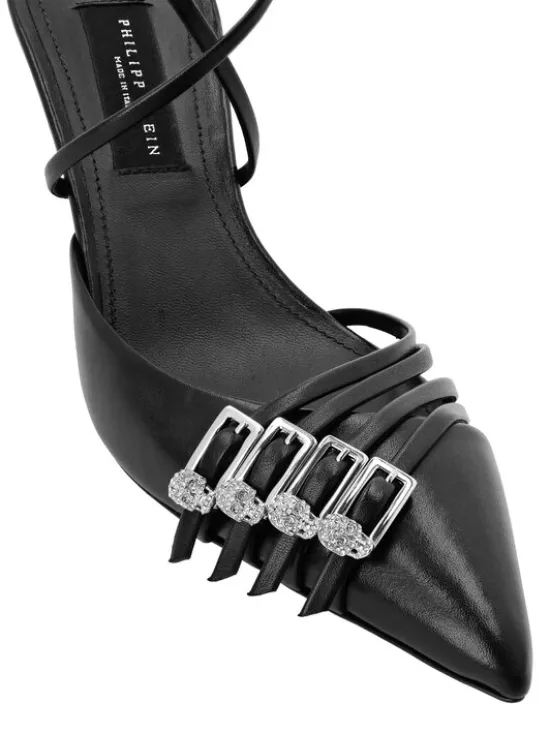 PHILIPP PLEIN Czółenka 27493 Czarny
