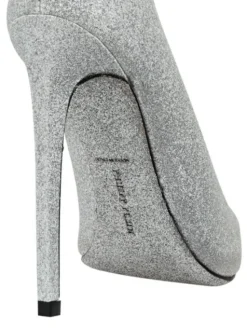 PHILIPP PLEIN Czółenka 9291 Srebrny