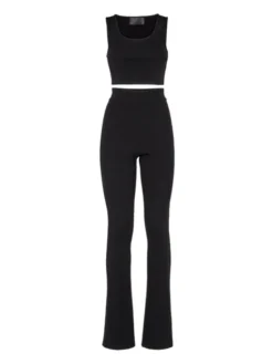 PHILIPP PLEIN Dres 4725 Czarny Regular Fit