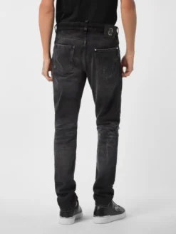 PHILIPP PLEIN Jeansy 26877 Czarny Straight Leg