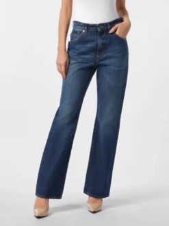 PHILIPP PLEIN Jeansy 27203 Niebieski Straight Fit