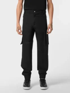 PHILIPP PLEIN Joggery 25467 Czarny Jogger Fit