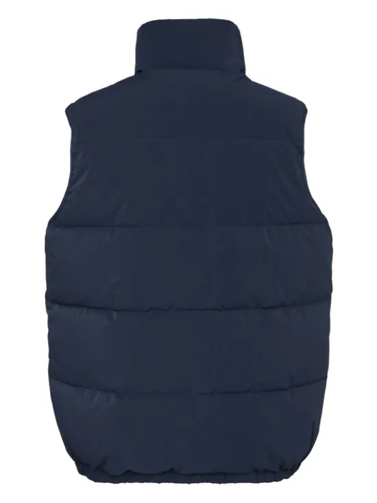 PHILIPP PLEIN Kamizelka 23015 Błękitny Regular Fit
