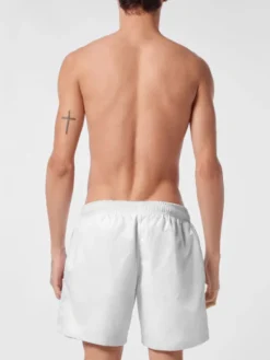 PHILIPP PLEIN Kąpielówki 23375 Biały