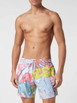 PHILIPP PLEIN Kąpielówki 15103 Kolorowy