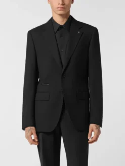 PHILIPP PLEIN Marynarka 25449 Czarny Regular Fit