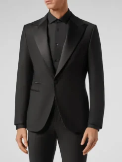 PHILIPP PLEIN Marynarka 521 Czarny Regular Fit