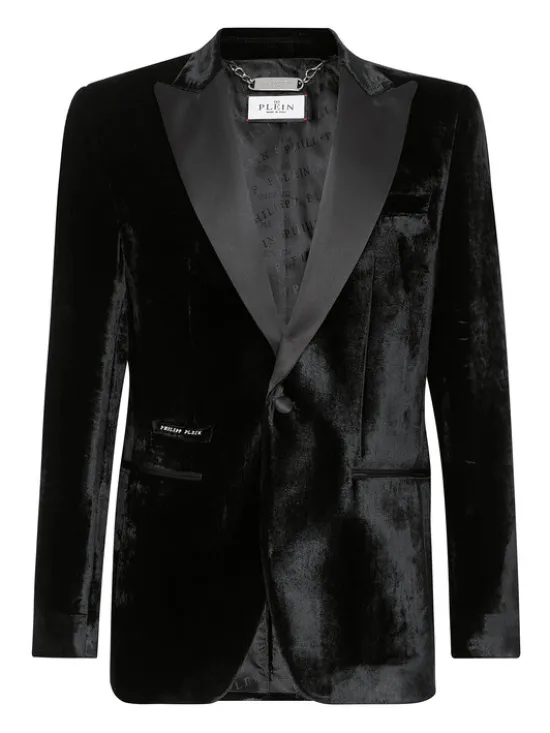 PHILIPP PLEIN Marynarka 867 Czarny Regular Fit