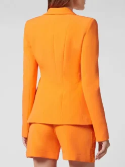 PHILIPP PLEIN Marynarka 3683 Pomarańczowy Loose Fit