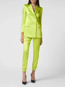 PHILIPP PLEIN Marynarka 4543 Żółty Loose Fit
