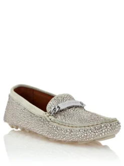 PHILIPP PLEIN Mokasyny 20809 Beżowy