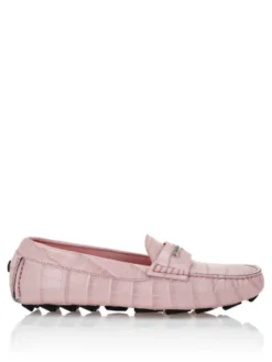 PHILIPP PLEIN Mokasyny 25635 Różowy