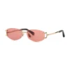 PHILIPP PLEIN Okulary przeciwsłoneczne 31434 Czerwony