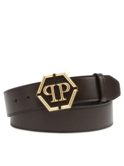 PHILIPP PLEIN Pasek 22169 Brązowy