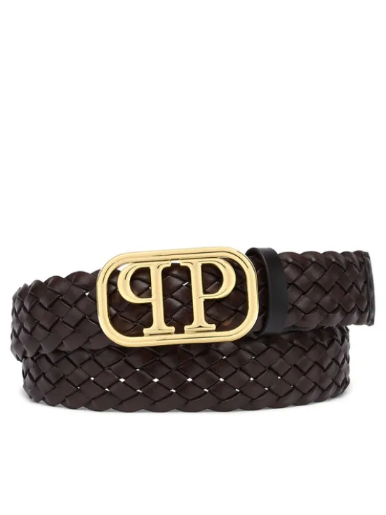 PHILIPP PLEIN Pasek 535 Brązowy