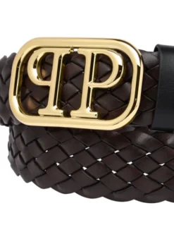 PHILIPP PLEIN Pasek 535 Brązowy