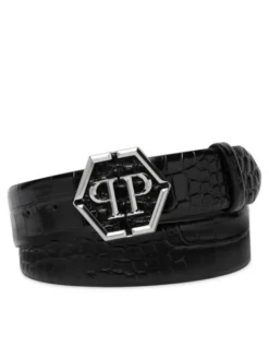 PHILIPP PLEIN Pasek 4445 Czarny