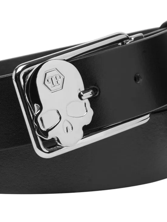 PHILIPP PLEIN Pasek 10389 Czarny