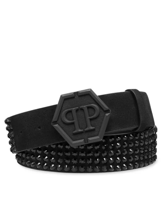 PHILIPP PLEIN Pasek 2089 Czarny