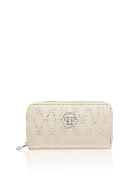 PHILIPP PLEIN Portfel 23135 Beżowy