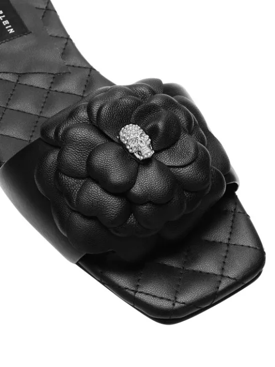 PHILIPP PLEIN Sandały 30692 Czarny