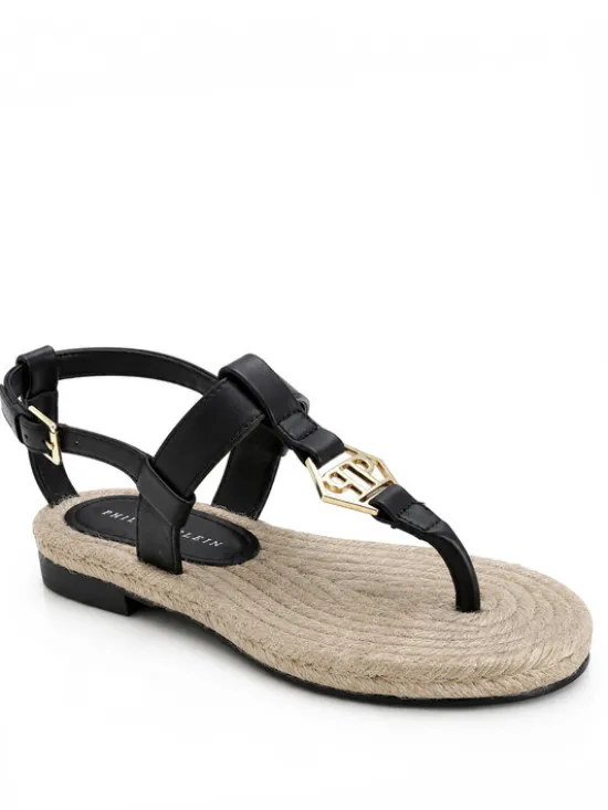 PHILIPP PLEIN Sandały 31817 Czarny