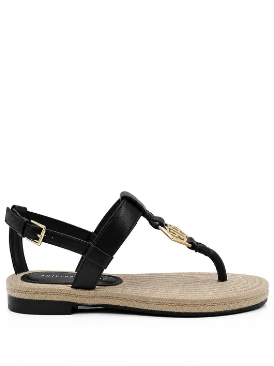 PHILIPP PLEIN Sandały 31817 Czarny