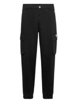 PHILIPP PLEIN Spodnie cargo 26137 Czarny Cargo Fit