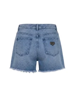 PHILIPP PLEIN Szorty jeansowe 31781 Niebieski Skinny Fit