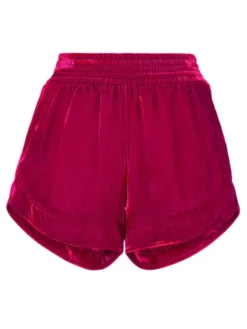 PHILIPP PLEIN Szorty materiałowe 2097 Różowy Short Fit