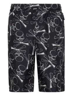 PHILIPP PLEIN Szorty materiałowe 9653 Czarny Regular Fit