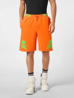 PHILIPP PLEIN Szorty sportowe 2547 Pomarańczowy Jogger Fit