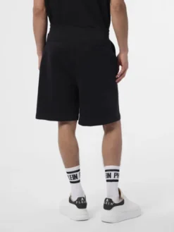 PHILIPP PLEIN Szorty sportowe 29831 Czarny Jogger Fit