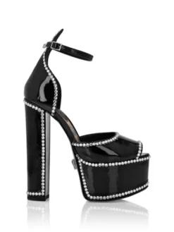 PHILIPP PLEIN Szpilki 15581 Czarny