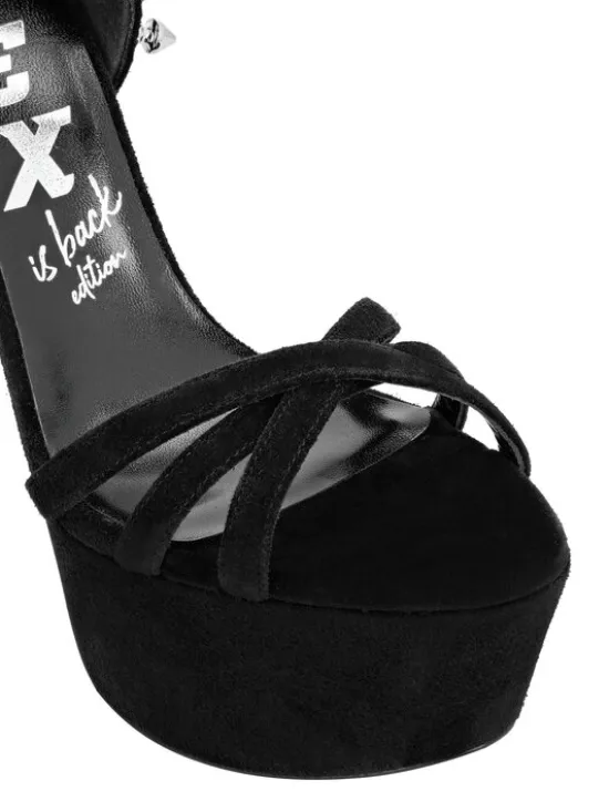 PHILIPP PLEIN Szpilki 30209 Czarny
